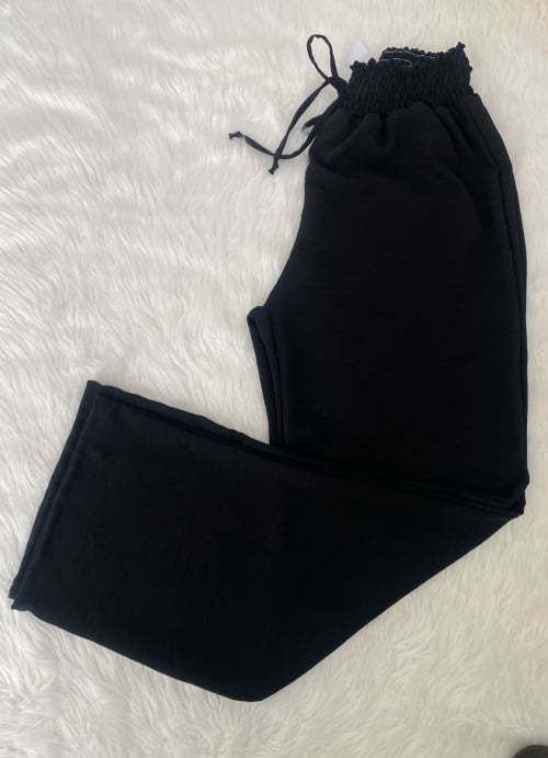 Ref-580 Calça Pantalona Tecido Duna